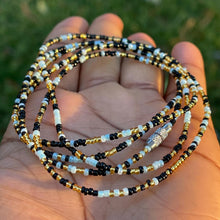 Load image into Gallery viewer, Army waist bead.