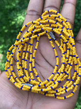 Load image into Gallery viewer, Sunflower waist beads