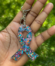 Load image into Gallery viewer, Cancer resin keychains