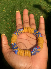 Load image into Gallery viewer, Blue and red bracelet