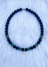 Load image into Gallery viewer, Custom Necklace ( Onyx and green cat-eye)
