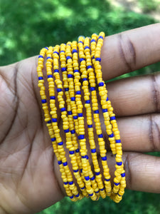 Sunflower waist beads