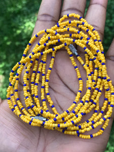 Sunflower waist beads